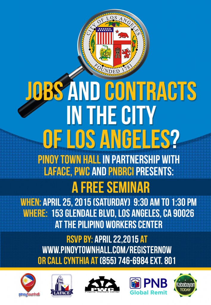 APRIL 25-How to Apply for a Job in the City of Los Angeles